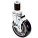 Regency 5" Heavy Duty Swivel Stem Casters for Work Tables and Equipment Stands - 6/Set Main Thumbnail 3