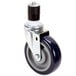Regency 5" Heavy Duty Swivel Stem Casters for Work Tables and Equipment Stands - 6/Set Main Thumbnail 4