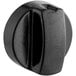 An Avantco gas control knob for VB200 series vertical broilers, black with a hole.