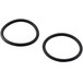A pair of black rubber o-rings.