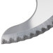 A Robot Coupe fine serrated "S" blade with a metal blade.