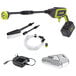 A Sun Joe cordless power washer kit with tools and accessories.