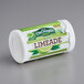 A white container of Old Orchard Limeade with a green and white label.