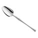 An Acopa stainless steel spoon with a long handle.