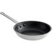 An 8" black aluminum non-stick fry pan with a handle.