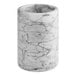 An Acopa white and black marble wine cooler cylinder.
