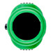 Unger NCAN0 ErgoTec 5 1/4" x 1 1/2" Green Locking Cone Main Thumbnail 6