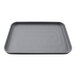 A grey rectangular GET Roca melamine tray.