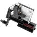 A Solwave Ameri-Series Primary Switch Assembly for a commercial microwave with a black and silver device with a spring.