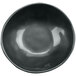 A black GET Cosmo melamine bowl with a stardust pattern.
