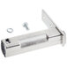 An Avantco stainless steel hinge cartridge with screws and nuts.