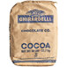A brown bag of Ghirardelli Majestic Dutch Cocoa Powder with the Ghirardelli logo.