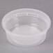 Pactiv/Newspring 8 oz. Translucent Round Deli Container - 48/Pack Main Thumbnail 2