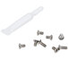A Nemco Easy Slicer replacement blade set in a white tube with a white cap next to screws.
