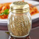 6 oz. Glass Shaker with Perforated Gold Top - 3/Pack Main Thumbnail 1