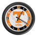 A Holland Bar Stool University of Tennessee wall clock with white and orange logo.
