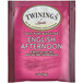 A pink box of Twinings English Afternoon Tea Bags.