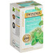 A box of Twinings Probiotics Peppermint & Fennel Herbal Tea Bags.