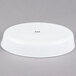 CAC ODP-8 46 oz. White Oval Deep Dish Porcelain Serving Platter - 12/Case Main Thumbnail 5