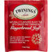 A red box of Twinings Gingerbread Joy Tea Bags.