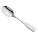 An Acopa Triumph stainless steel spoon with a silver handle.