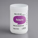 A white container of Add A Scoop Relaxing Blend supplement powder with a purple label.