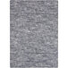 A close up of a Joy Carpets Anchor area rug with a gray and white pattern.