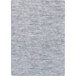 A close up of a grey Joy Carpets area rug with a white stripe.