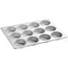 A silver Baker's Mark jumbo muffin pan with 6 cups.
