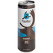 A Caribou Cold Brew Black Coffee can with a label.