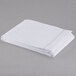 A folded white Oxford Superblend flat sheet