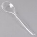 Sabert UCL72S 10" Clear Disposable Plastic Serving Spoon - 72/Case Main Thumbnail 3