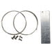 A Nemco wire replacement kit with metal cable, screws, and rings.