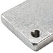 A square metal plate with a screw hole for a Nemco Easy Cheeser.