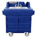 Cambro KSC402186 Navy Blue CamKiosk Portable Self-Contained Hand Sink Cart - 110V Main Thumbnail 2