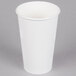 Choice 16 oz. White Poly Paper Hot Cup - 50/Pack Main Thumbnail 3