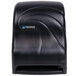 San Jamar T1390TBK Tear-N-Dry Black Hands-Free Paper Roll Towel Dispenser Main Thumbnail 2