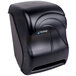 San Jamar T1390TBK Tear-N-Dry Black Hands-Free Paper Roll Towel Dispenser Main Thumbnail 3