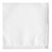 A white cloth napkin with a stitched edge.