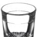A clear Libbey fluted shot glass.