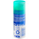 A close up of a blue and green Gillette Series Men's Sensitive Shave Gel spray bottle.