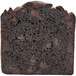 A piece of Sweet Sam's double chocolate pound cake with chocolate chips.