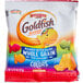 A bag of Pepperidge Farm Whole Grain Goldfish crackers.