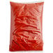 A red plastic pouch of Prego No Salt Added pasta sauce.