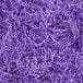 A pile of Spring-Fill lavender crinkle cut paper shred.