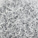 Spring-Fill silver metallic crinkle cut paper shred. A close-up of Spring-Fill silver metallic crinkle cut paper shred on a white surface.