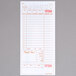 Choice 1 Part Tan and White Guest Check with Beverage Lines and Bottom Guest Receipt   - 2000/Case Main Thumbnail 3
