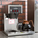 A Bloomfield automatic coffee brewer on a counter.