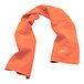 An orange Ergodyne cooling towel with a logo.