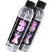 Two bottles of Flavour Blaster Cocktail Bubble Mixture with black caps.